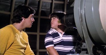 David Naughton and J. Brennan Smith in Midnight Madness (1980)