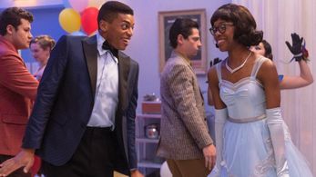 Shanel Bailey and Maxwell Whittington-Cooper in Grease: Rise of the Pink Ladies (2023)