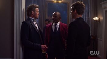 Noah Huntley, Tommie Earl Jenkins, and Oliver Dench in Pandora (2019)