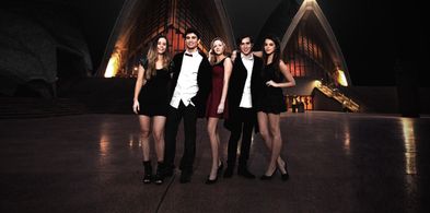 Sophie Luck, Abe Mitchell, George H. Xanthis, and Laura Jane Benson in Syd2030 (2012)