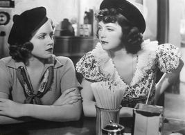 Lana Turner and Linda Perry in They Won't Forget (1937)