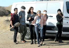 Kelly Packard, Todd Cahoon, Jennifer Taylor, Madison Dirks, Elise Luthman, and Jett Wilder in Family Vanished (2018)