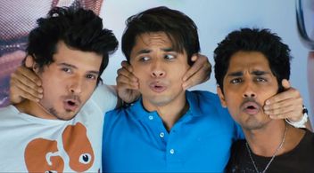 Siddharth, Ali Zafar, and Divyendu Sharma in Chashme Baddoor (2013)