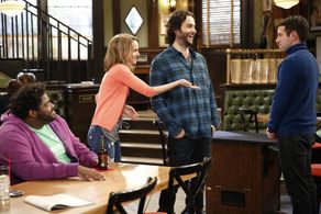 Chris D'Elia, Bridgit Mendler, Ron Funches, and Brent Morin in Undateable (2014)