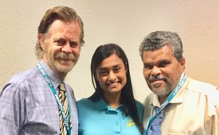 With William H. Macy and Luis Gusman