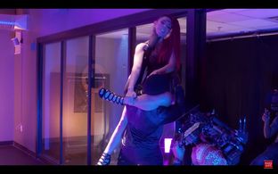 Maria Rivera as Anna- The First Purge behind the scenes