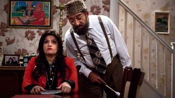 Nina Wadia and Adil Ray in Citizen Khan (2012)