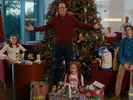 Diedrich Bader, Daniel DiMaggio, Meg Donnelly, and Julia Butters in American Housewife (2016)
