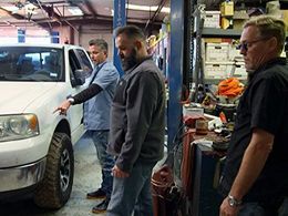 Richard Rawlings and Russell J. Holmes in Garage Rehab (2017)
