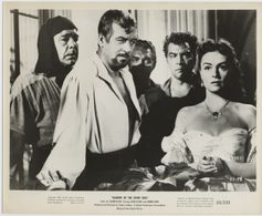 Lon Chaney Jr., Donna Reed, Anthony Caruso, and John Payne in Raiders of the Seven Seas (1953)