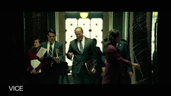 Christian Bale and Al Carabello in Vice (2018)