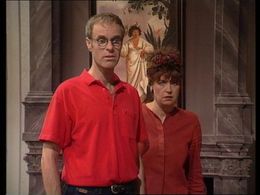 Walter Crommelin and Olga Zuiderhoek in We zijn weer thuis (1989)