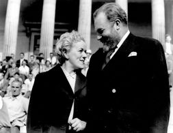 Betty E. Box and James Robertson Justice