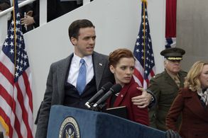 Lara Jean Chorostecki and Ashley Zukerman in Designated Survivor (2016)