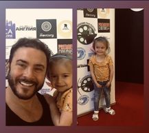 On the red carpet at Film Festival 2021