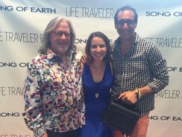 Song Of Earth with Actress Independence Hall and Sound Mixer Johnny Marshall.