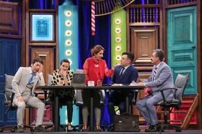 Evrim Akin, Mahir Ipek, Sinan Çaliskanoglu, Ünal Yeter, and Meltem Yilmazkaya in Güldür Güldür Show: 194. Bolum (2019)