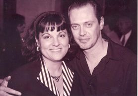 Debra Markowitz and Steve Buscemi at the Long Island International Film Expo - LIIFE