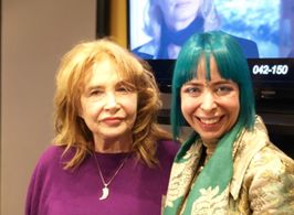 Eleonora Fani and Maria Pia Di Meo (voice of Dr. Ferrari - CREATORS The Past - Italian version)