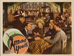 Mary Ainslee, Betty Atkinson, Willy Castello, and Tommy Wonder in Mad Youth (1939)