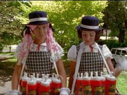 Katrina Browne and Katrina Devine in Power Rangers Ninja Storm (2003)