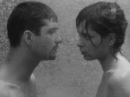 Jean-Claude Brialy and Juliette Mayniel in The Cousins (1959)