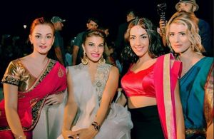 Definition of Fear Delhi Film Festival Premier with Katherine Barell, Blythe Hubbard, and Jacqueline Fernandez