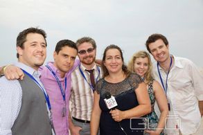 Interview on Long Beach red carpet