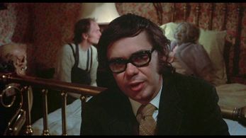 Roberts Blossom, Leslie Carlson, and Cosette Lee in Deranged: Confessions of a Necrophile (1974)