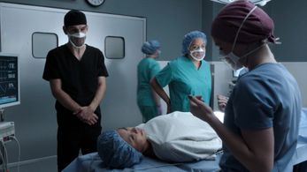 Charito Mertz with Sandra Mae Frank and Conner Marx