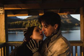 Filming 'The Third Bandit'