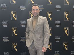 Arí Maniel Cruz at the 2022 Emmy Sun-coast Chapter Awards in Orlando, Florida