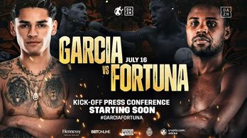 Javier Fortuna and Ryan Garcia in DAZN Boxing: Ryan Garcia vs. Javier Fortuna: Kick-Off Press Conference (2022)