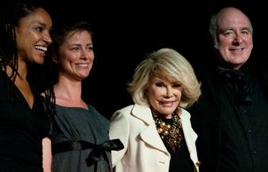 Kembles Riot Off-Broadway Guy Masterson, Joan Rivers, Beth Fitgerald, Kerri McLean