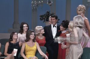 Dean Martin, Margie Nelson, Diana Lee, and Jeri Jamerson in The Dean Martin Show (1965)