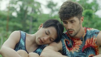 Nico Locco and Gold Azeron in Love at the End of the World (2021)