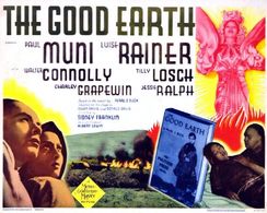 Tilly Losch, Paul Muni, and Luise Rainer in The Good Earth (1937)