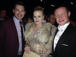 Louw Breytenbach, Pascal Pienaar and Edwin Gagiano at the YOU Spectacular Awards