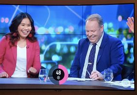 Diana Nguyen and Peter Hellier