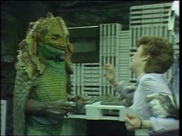 Janet Fielding and Michael Melia in Doctor Who (1963)