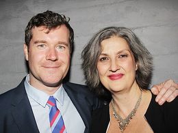 With Mercedes Herrero at Curious Incident Tonys party (2015)