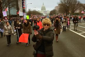 Louise Palanker documents The Women's March On Washington