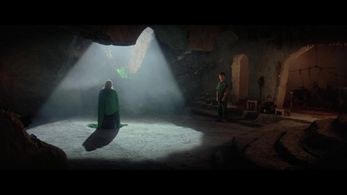 Graham McGrath and John Welsh in Krull (1983)