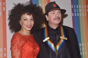 Carlos Santana and Cindy Blackman