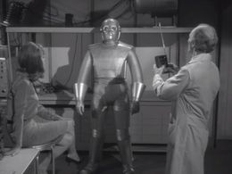 Peter Brocco and Marianna Hill in The Outer Limits (1963)