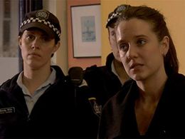 Nadia Townsend and Katherine Tonkin in City Homicide (2007)
