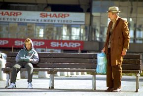 Jerzy Kamas and Michal Michalak in Kratka (1996)