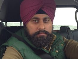 Satnam Bhogal in 'The Boy With The Topknot