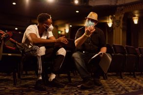 Joel Bergvall and Prince Ea in If I Was President (2020)