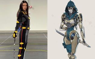 Neraida Bega as Ash in Apex Legends
